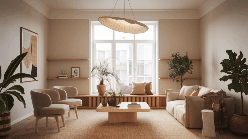 living room condo renovation idea