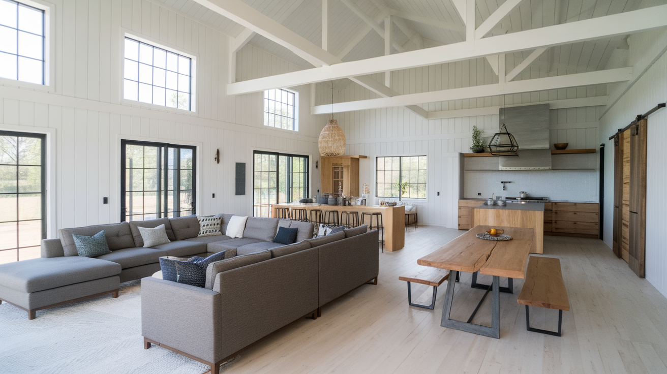 30 Interior Design Ideas for Your Barndominium - Opple House