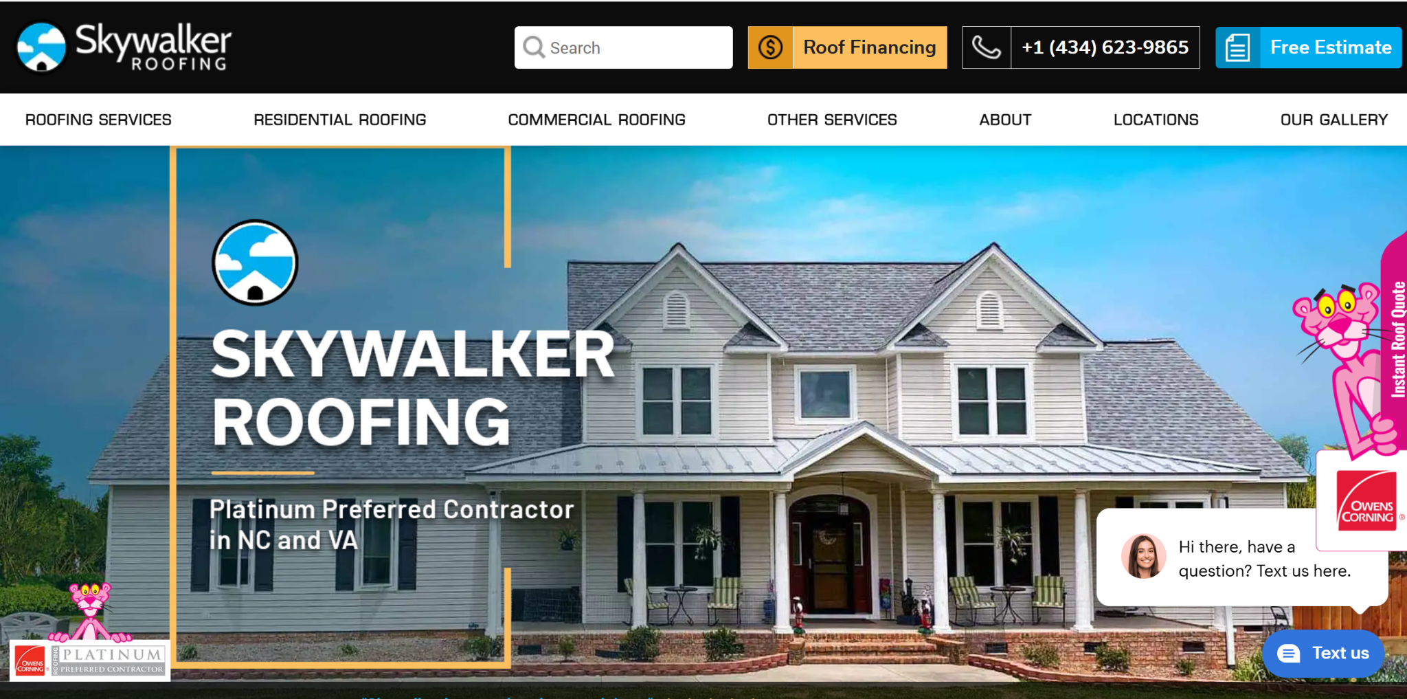 Skywalker Roofing