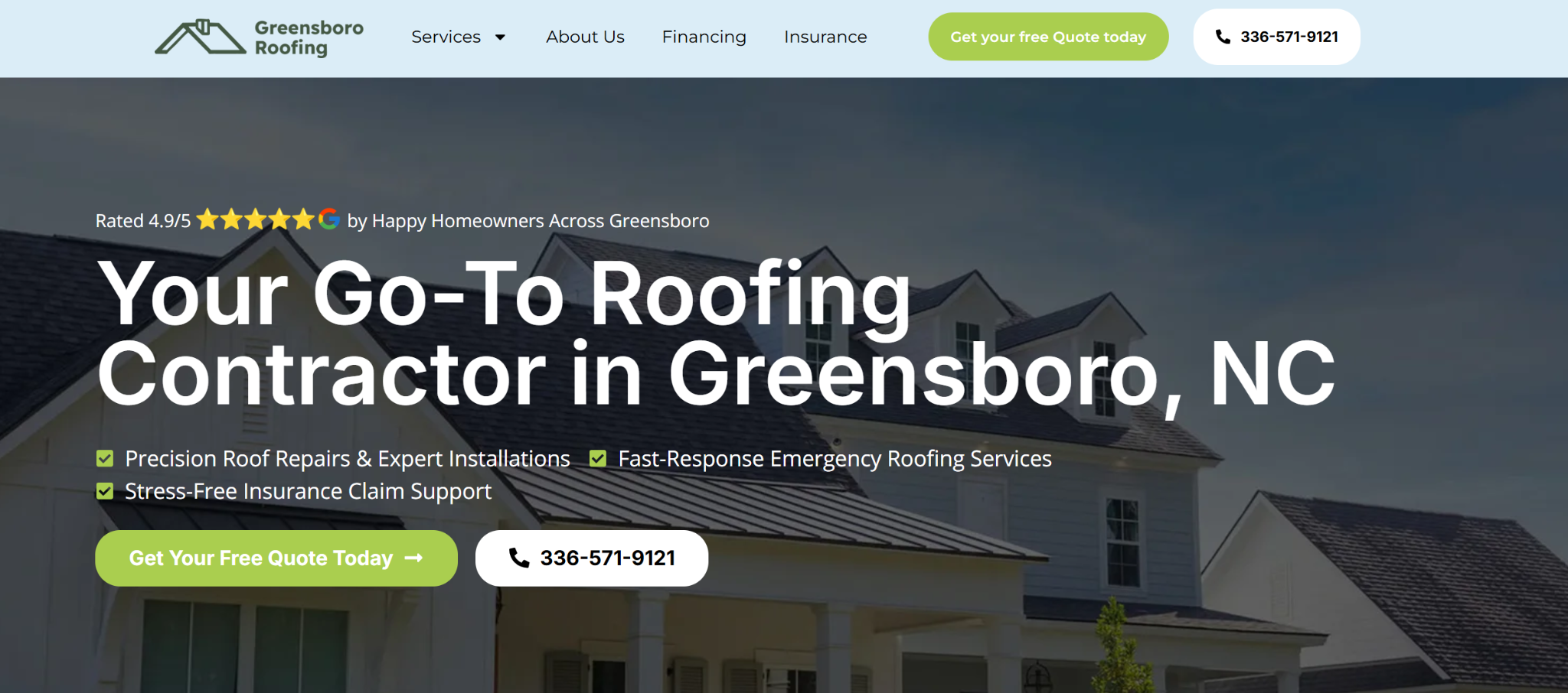 . Greensboro Roofing