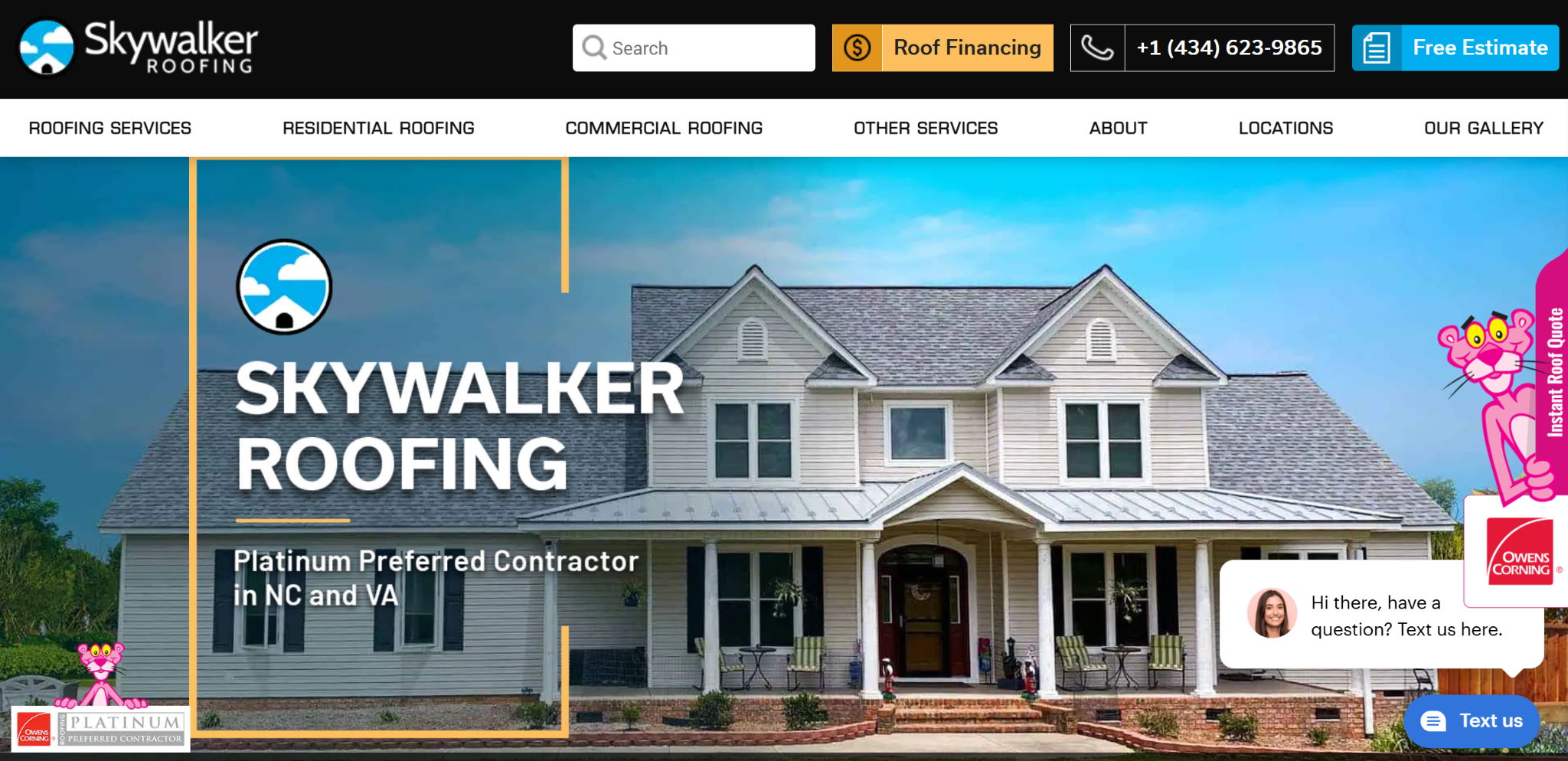 Skywalker Roofing