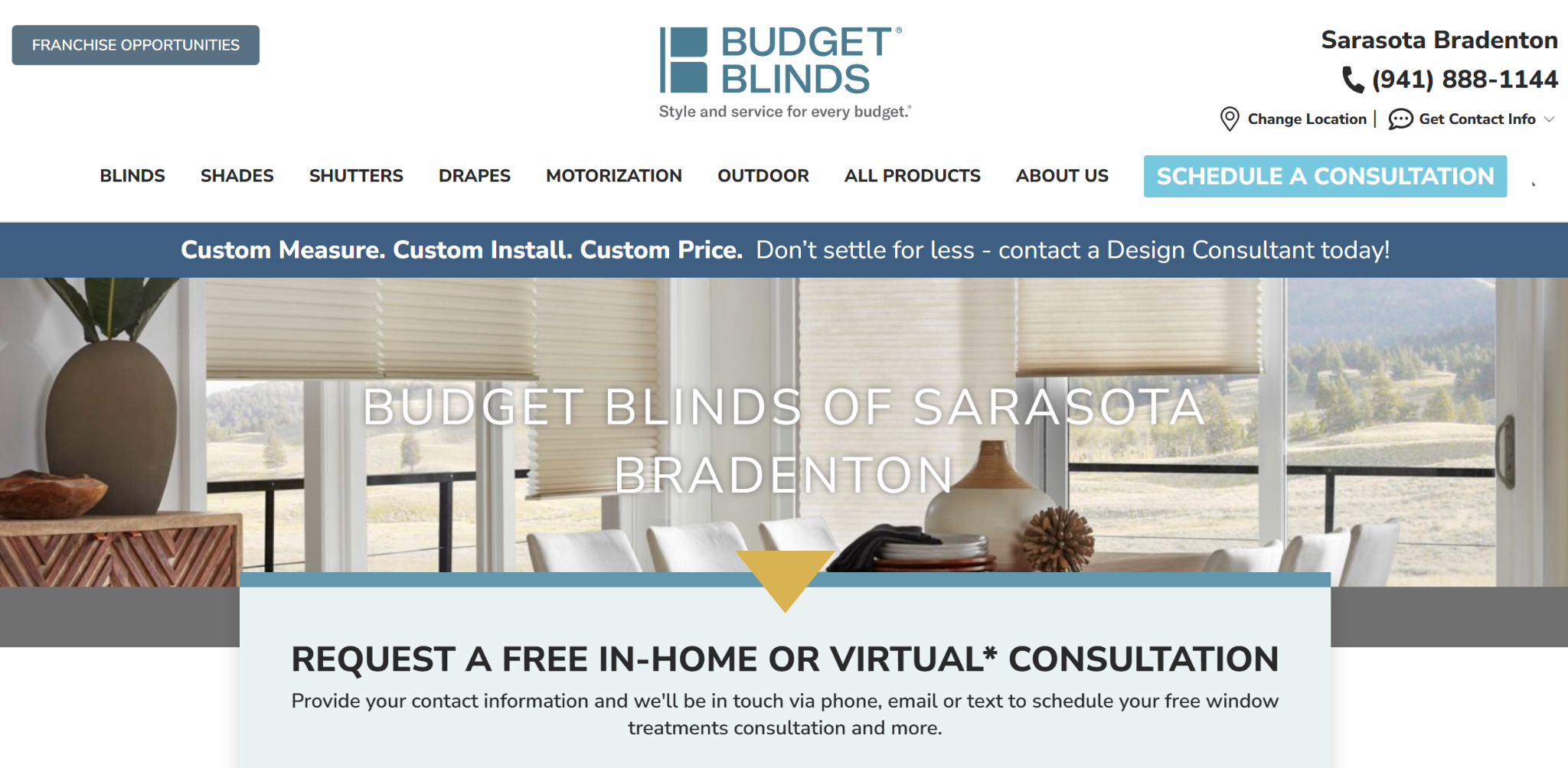 Budget Blinds of Sarasota Bradenton