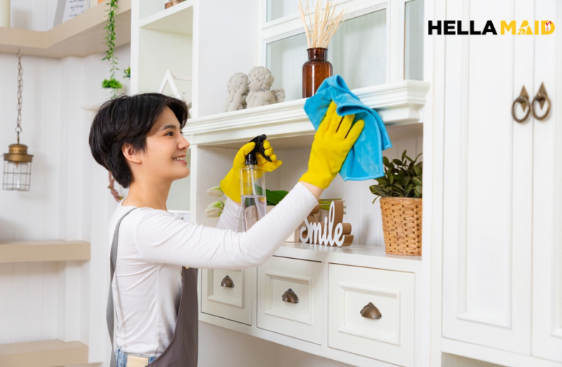 Cleaning Acts as a Productive Stress Outlet