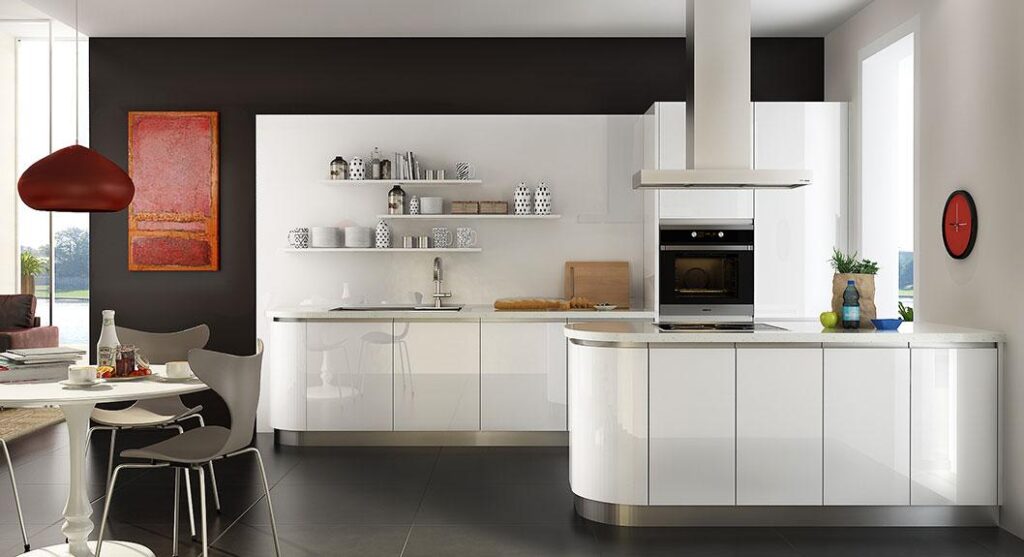 Custom Solutions for Galley Kitchens Under 8 Feet Wide
