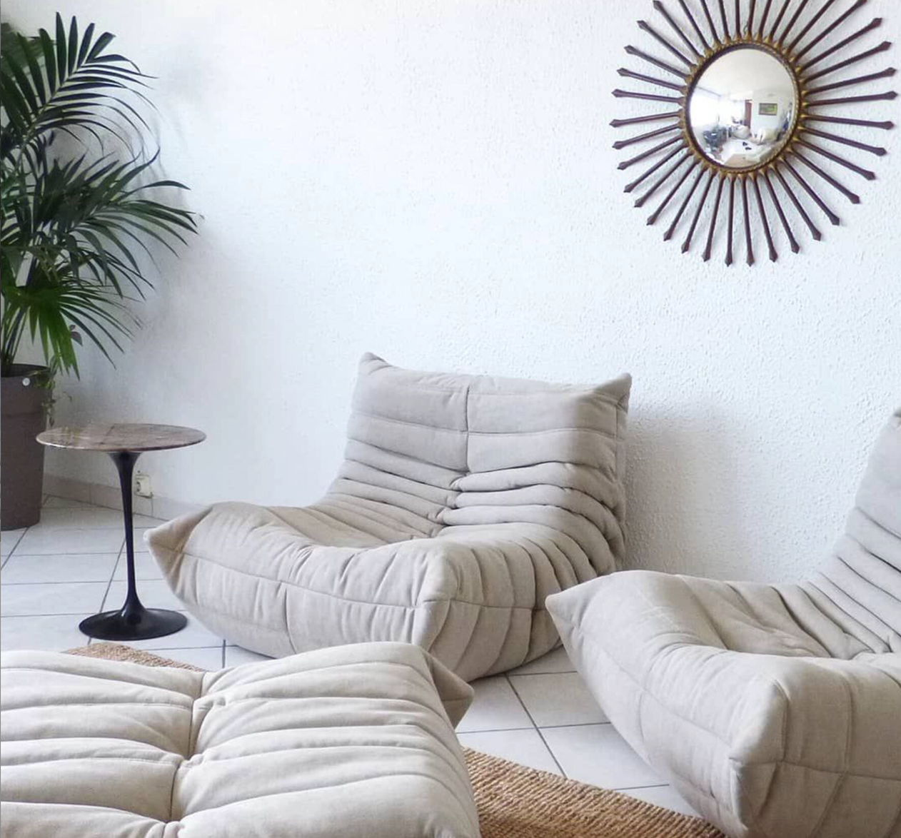 Styling the Togo Chair in Retro Interiors