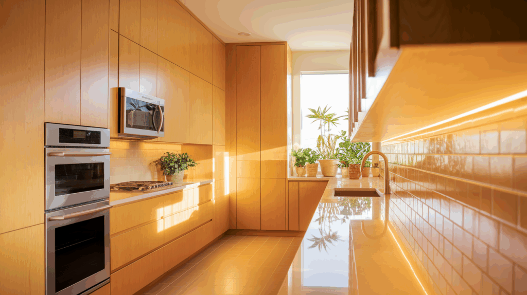 Cabinetry with Built-In Appliances