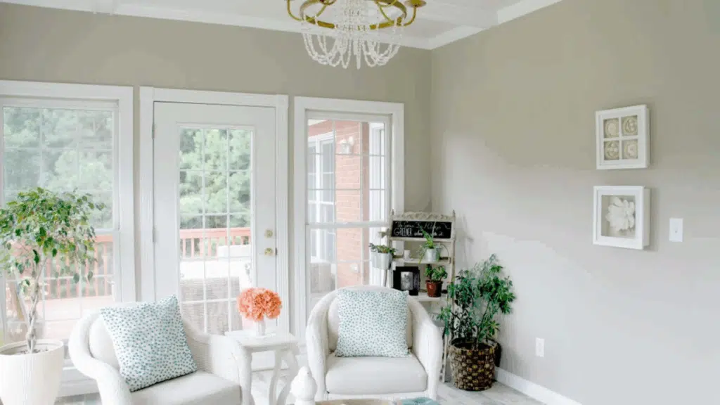 How Perfect Greige Works in living room