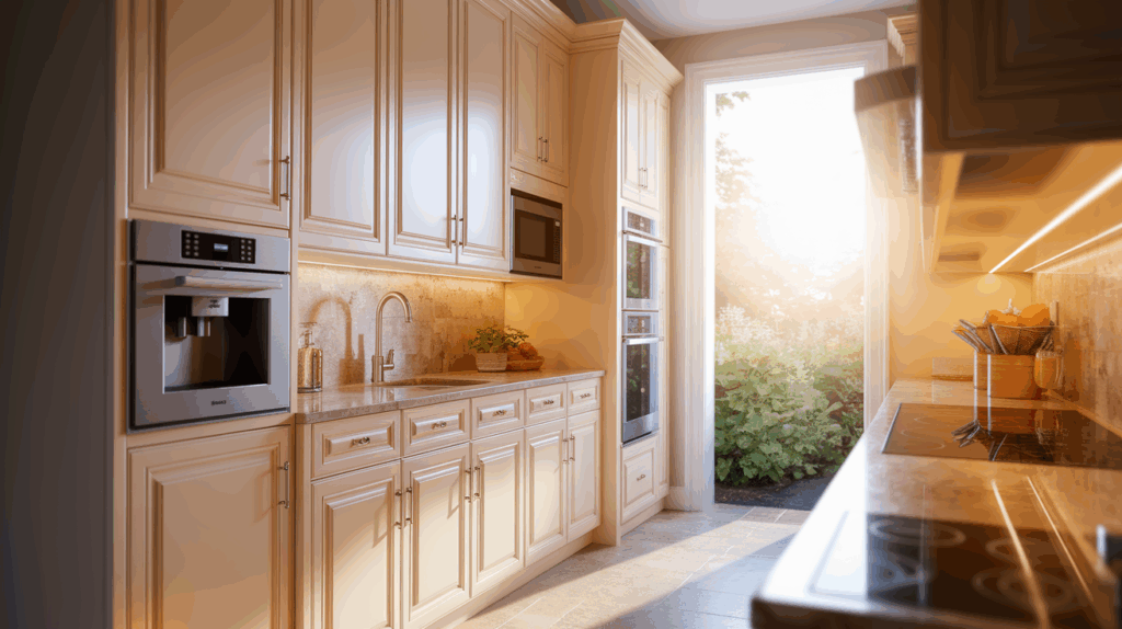 Slim Tall Cabinets for Appliances