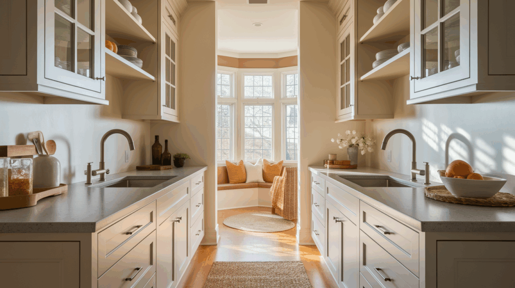 Two-Level Upper Cabinets