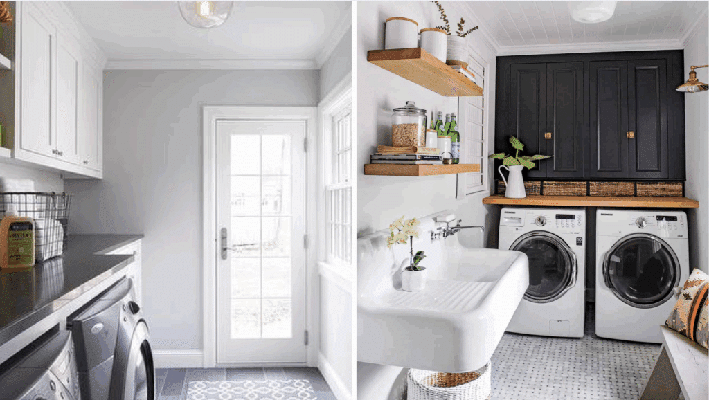 laundry room paint Light Gray