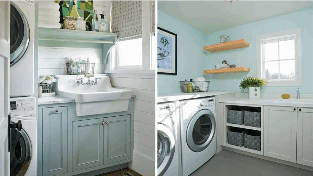 laundry room paint Turquoise