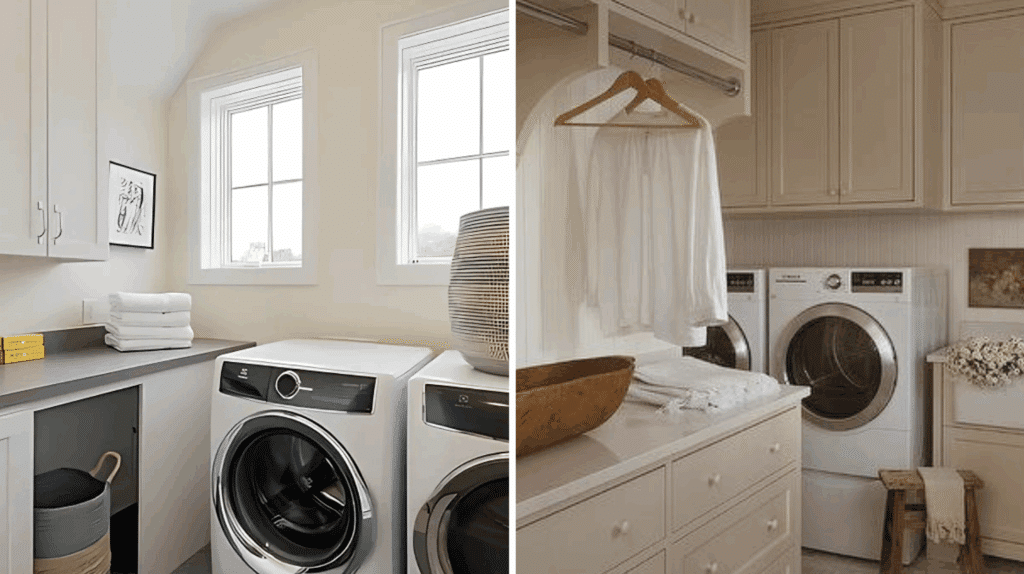 laundry room wall paint Ivory