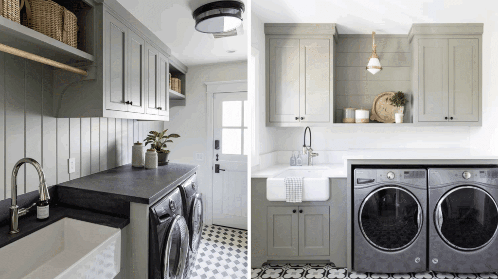 laundry room wall paint Silver Gray