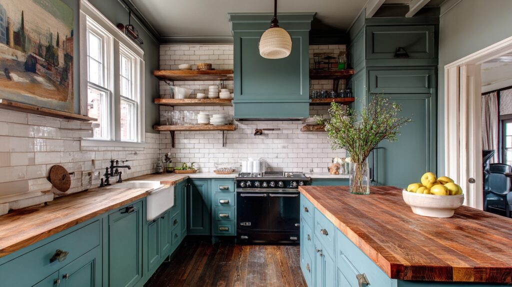 muted-teal-kitchen