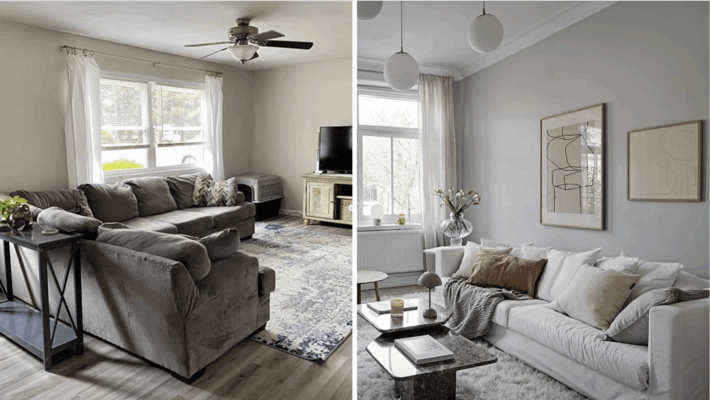 sherwin williams modern gray Warm vs. Cool