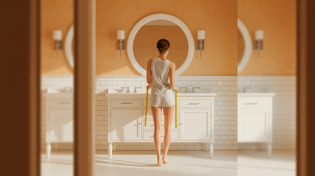 vanity mirror size guide