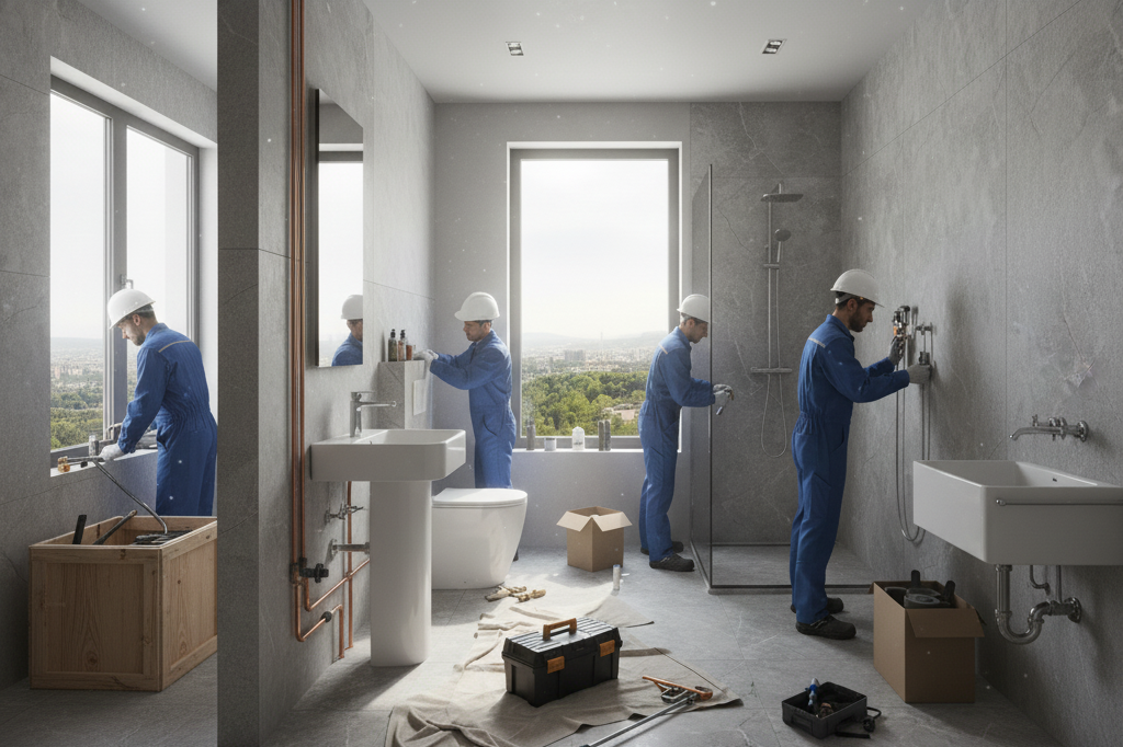 Central Role of Plumbers in Bathroom Renovations