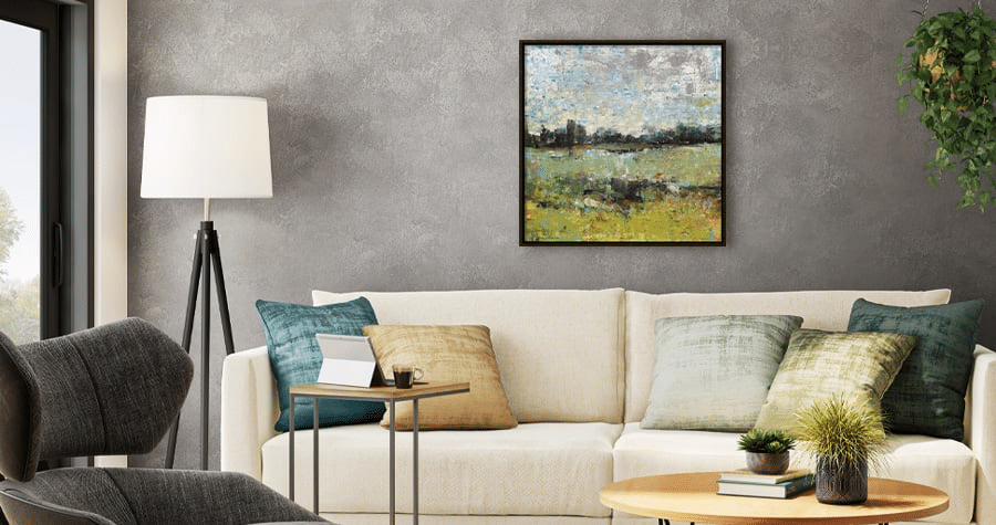 Art in a room