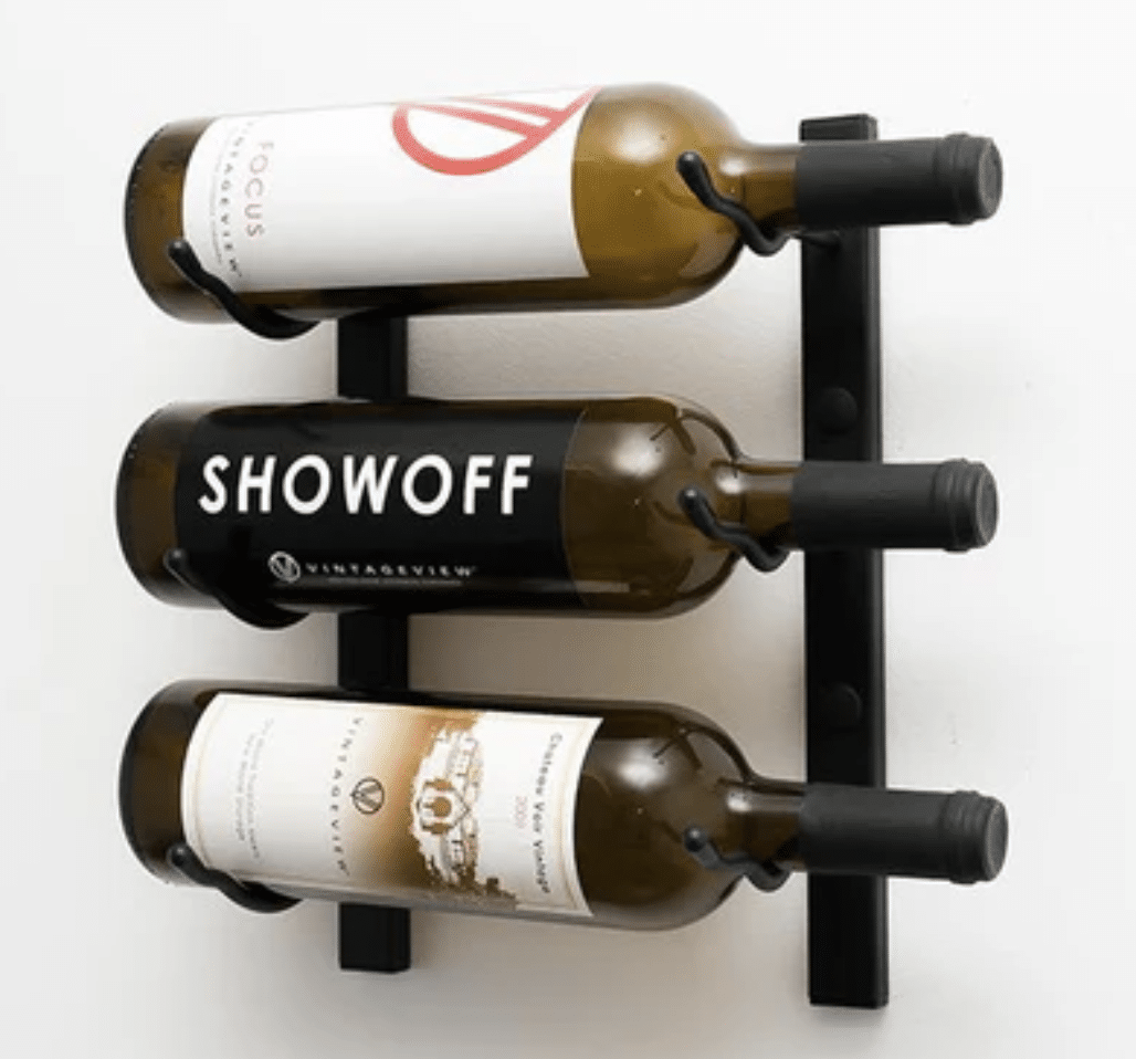 A group of wine bottles on a wall
AI-generated content may be incorrect.
