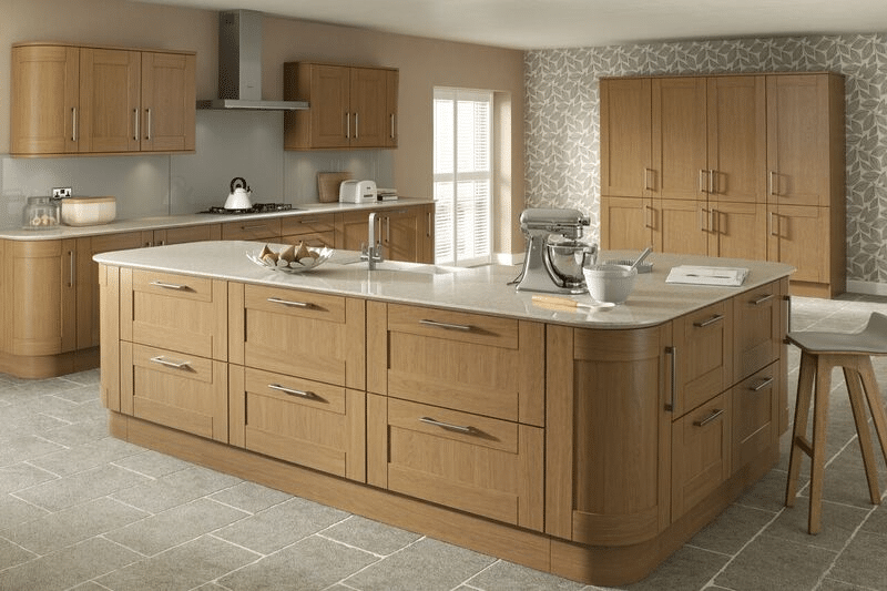 Solid wood kitchen