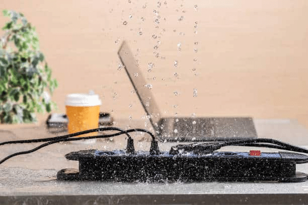 Keep Water Away from Electrical Sources