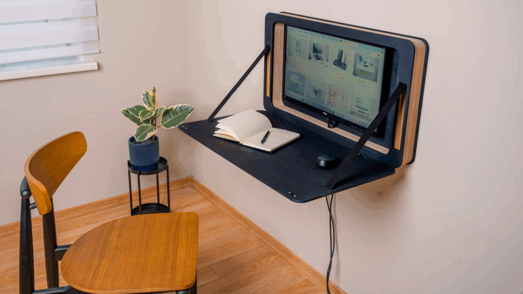 1. Fold out or Wall Mounted Desks