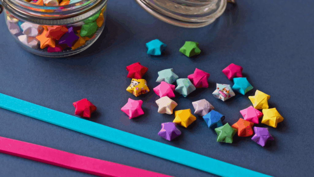 10. Origami Lucky Stars