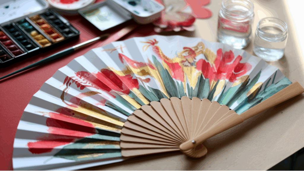 12. Chinese Fan Painting