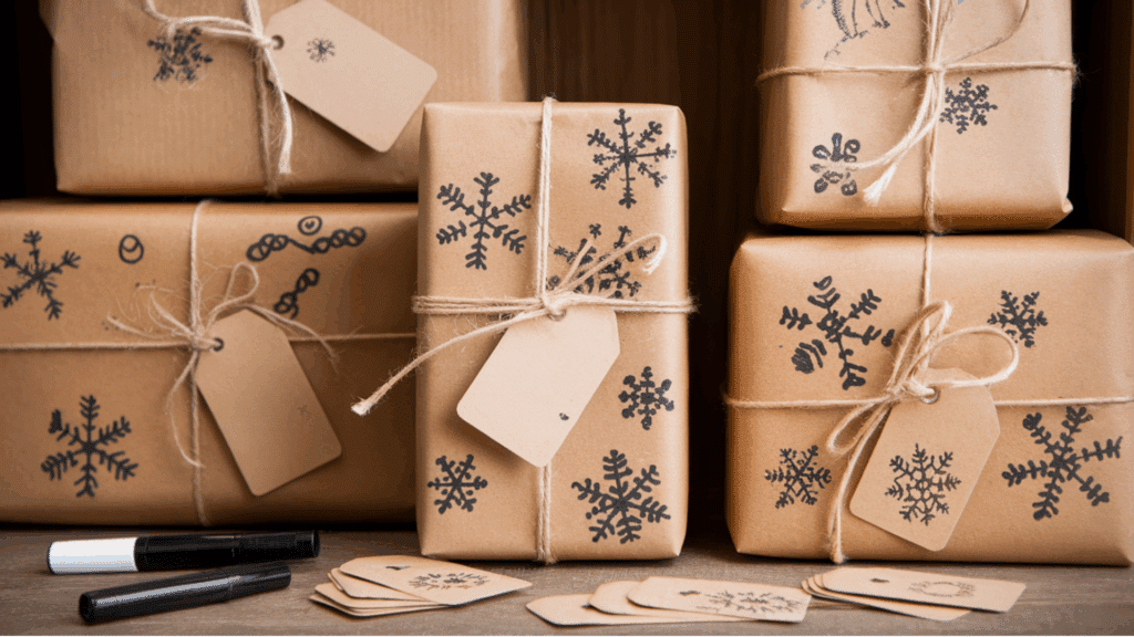 Personalized Gift Tags and Wrapping Paper