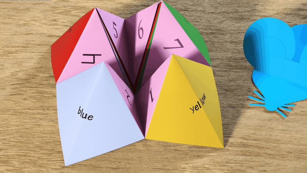 14. Fortune Teller Paper Game