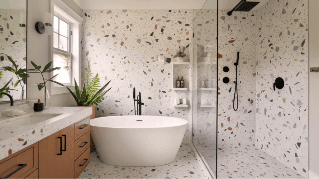Terrazzo Trendy Wet Room