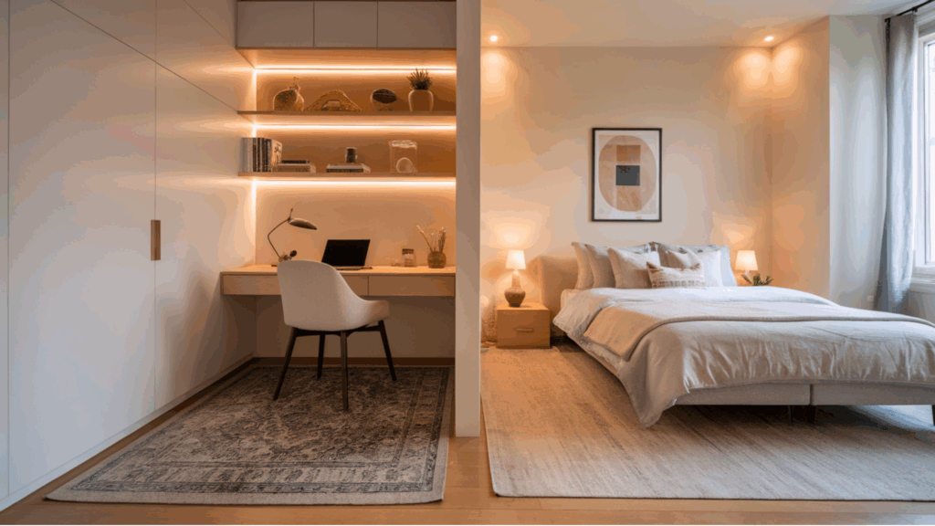 Using Rugs to Define Distinct Zones