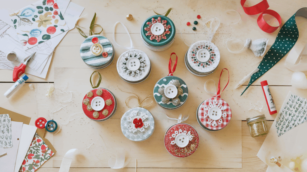 Jar Lid Ornaments