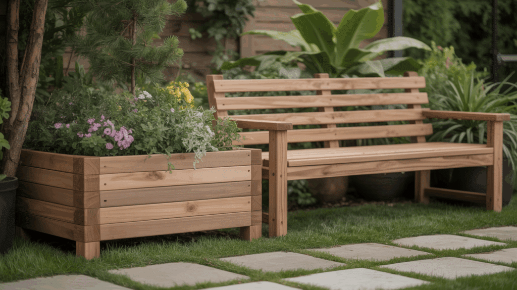 Outdoor Furniture and Planters