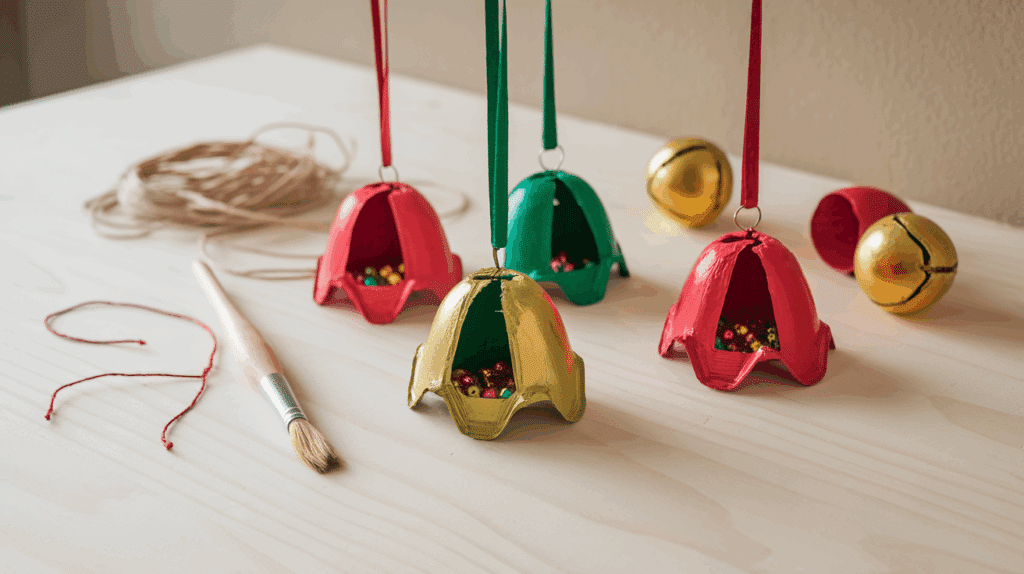 Egg Carton Bells