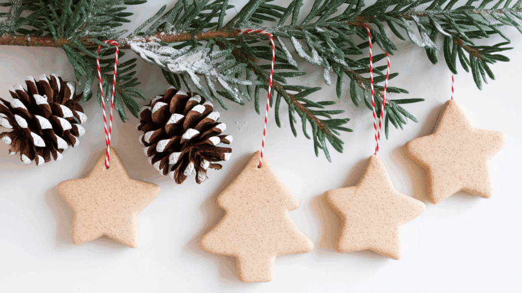 Salt Dough Star Ornaments