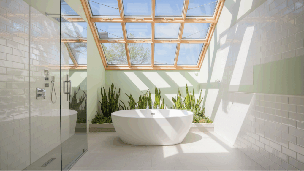 Skylight Filled Natural Light Escape