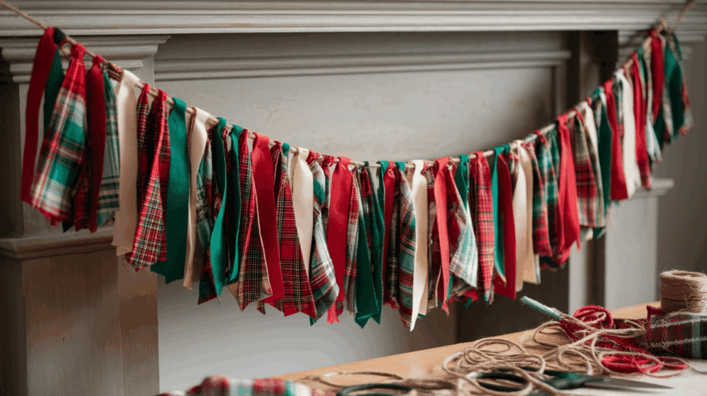 Fabric Scrap Garland