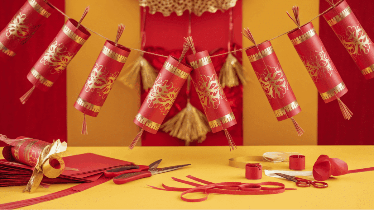 17 Colourful & Festive Lunar New Year Crafts for Kids - Opple House
