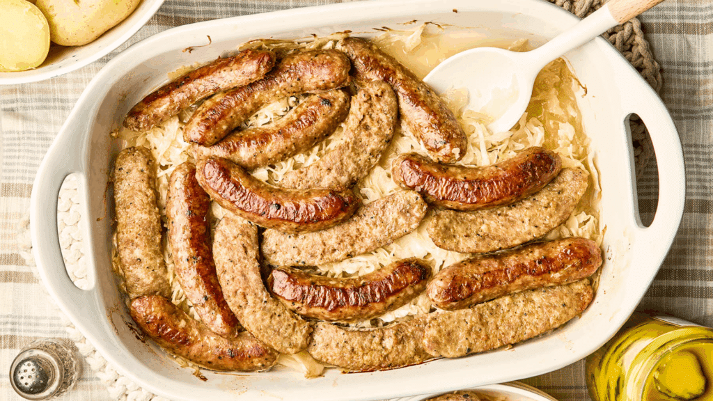 Sauerkraut and Sausage