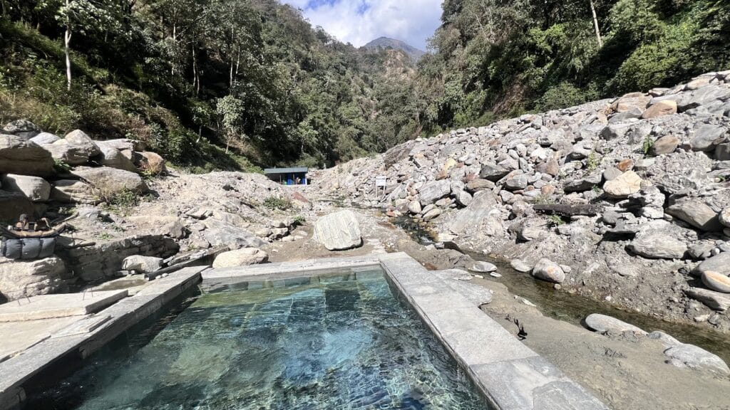 Natural Hot Spring near Langtang: A Hidden Gem of Himalayan Healing