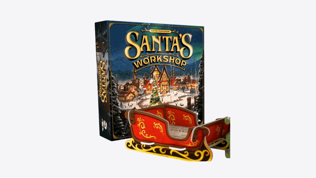 7. Santa’s Workshop Board Game
