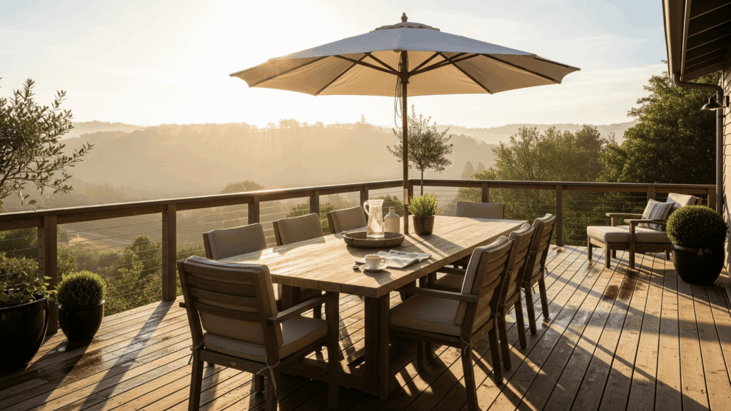 Add Outdoor Dining Area