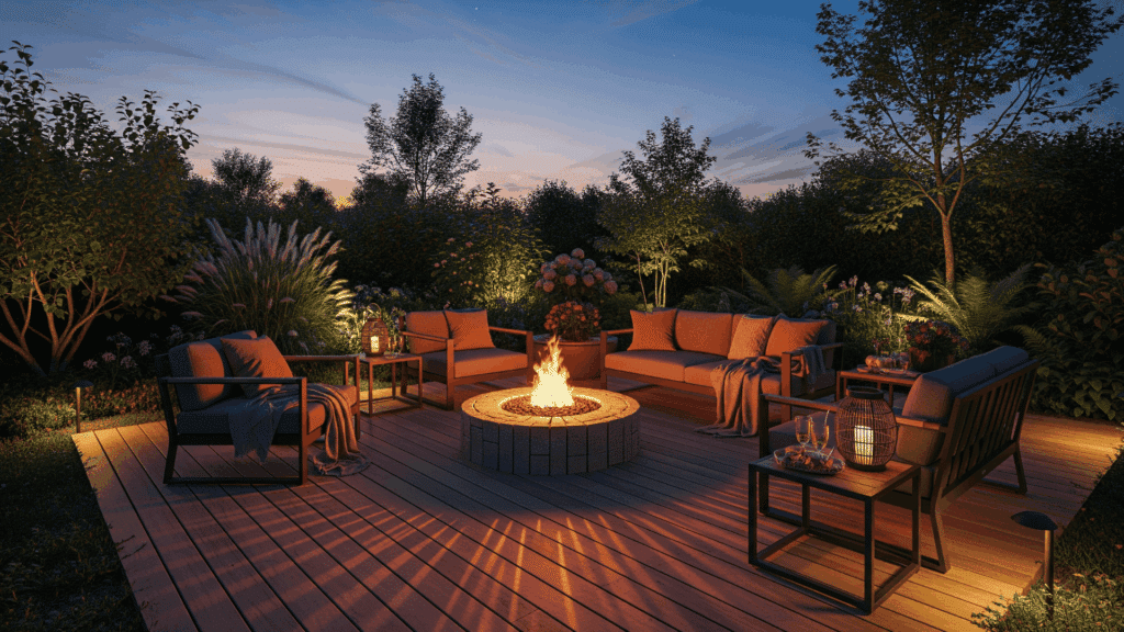 Add a Built In Fire Pit