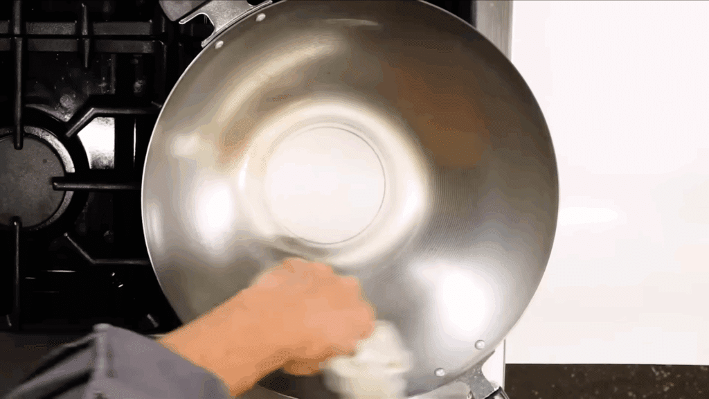 Apply a Micro Thin Layer of Oil