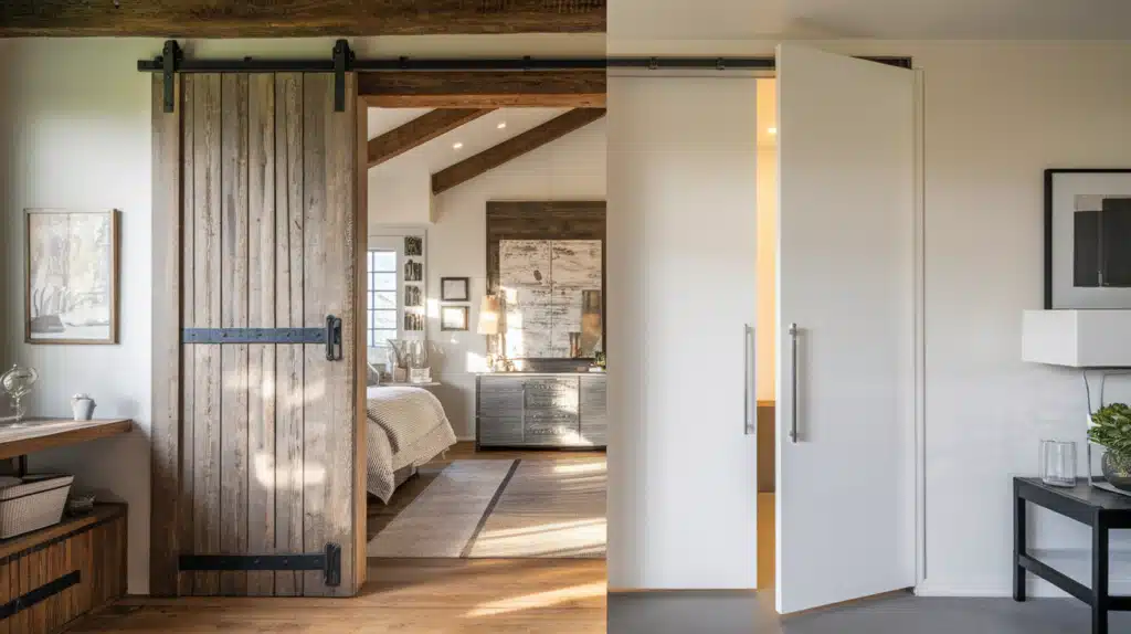 Barn Doors vs Pocket Doors: Pros and Cons
