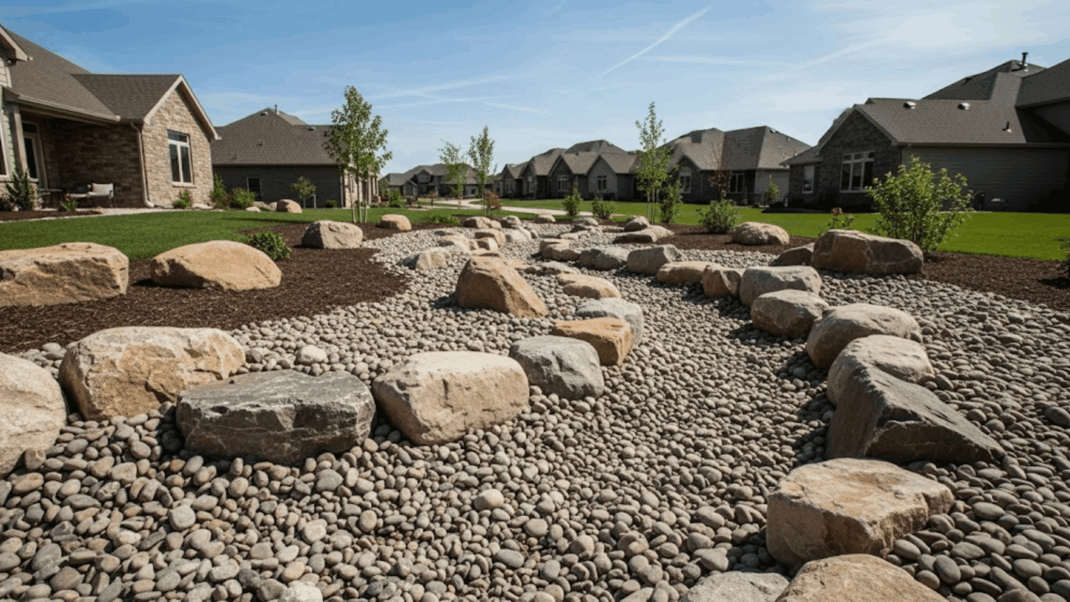 16 Front Yard Ideas with Large Landscaping Rocks - Opple House