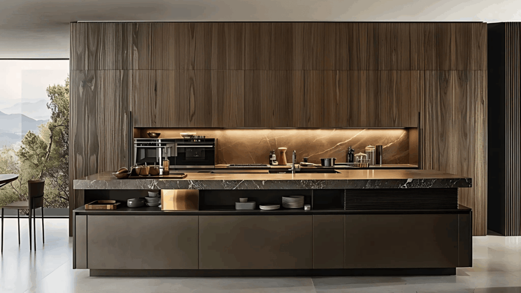 Concealed Panel in an Open-Concept Space