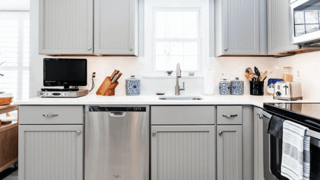 Cottage-Style Beadboard Cabinet