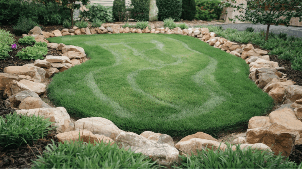 Creating a Rock Border for Lawns